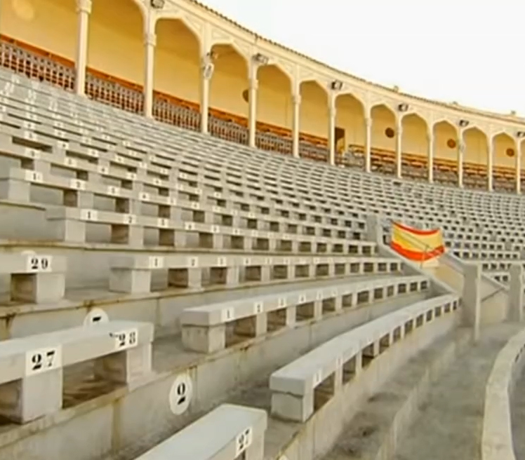 Plaza de toros de Albacete, España