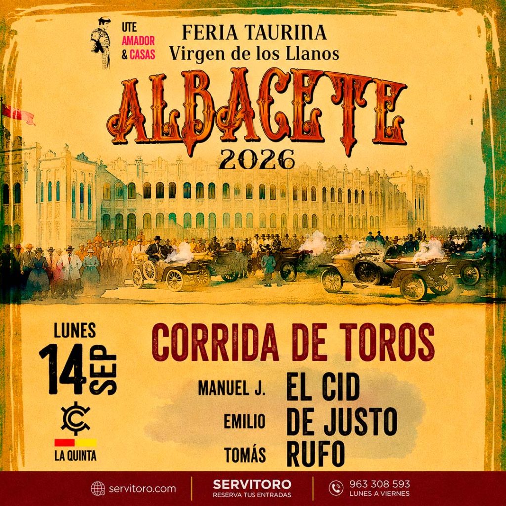 Toros en Albacete 2026