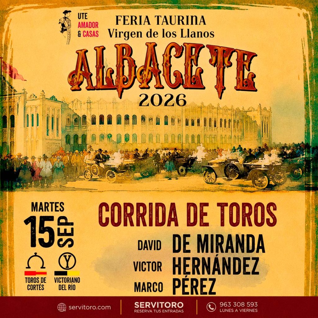 Toros en Albacete 2026