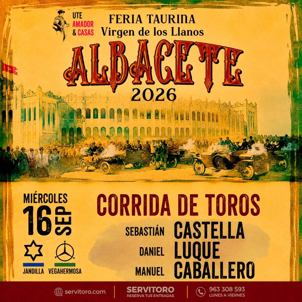 Toros en Albacete 2026
