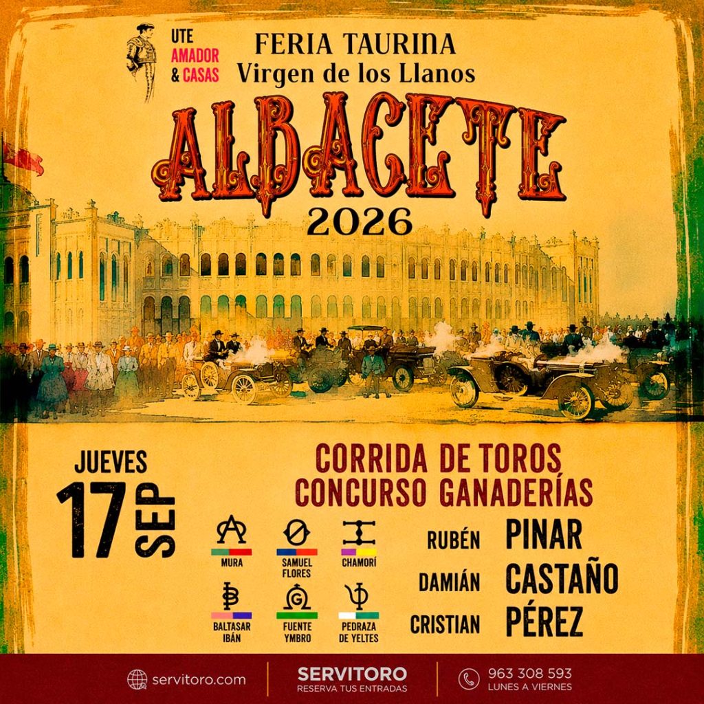 Toros en Albacete 2026